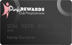 Pinki Rewards card black