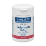 Lamberts Selenium 200μg 60 ταμπλέτες