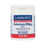 Lamberts Selenium 200 mcg plus A,C,E 100 Tabs