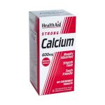 Health Aid Strong Calcium 600mg 60 μασώμενες ταμπλέτες