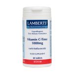 Lamberts  Vitamin C -Time with Bioflavonoids1000mg 60 ταμπλέτες
