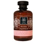 Apivita Rose Pepper Shower Gel with Essential Oils 300 ml