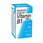 Health Aid Vegan Vitamin B1 100mg 90 Ταμπλέτες