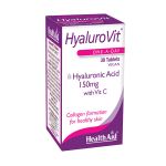 Health Aid Hyalurovit (Hyaluronic Acid) With Vit C 30 Τablets