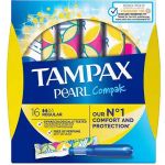 Tampax Pearl Compak Regular Tampons with Applicator 16pcs