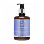 Apivita Cleansing Creamy Foam for Face and Eyes with Olive, Lavender and Propolis 300 ml