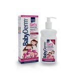 Babyderm Girl’s Intimate Wash Απαλό Υγρό Καθαρισμού της Ευαίσθητης Περιοχής για Κορίτσια 300 ml