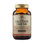 Solgar Soya Lecithin 1360 mg 100 Μαλακές Κάψουλες