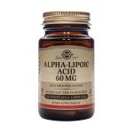 Solgar Alpha-Lipoic Acid 60mg 30 Vegetable Capsules