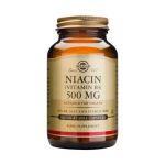 Solgar Niacin (Vitamin B3) 500mg 100 Vegetable Capsules
