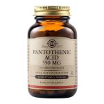 Solgar Pantothenic Acid 550mg 50 Vegetable Capsules