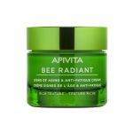 Apivita Bee Radiant Κρέμα Προσώπου Πλούσιας Υφής για Σημάδια Αντιγήρανσης & Ξεκούραστη Όψη για Ξηρές Επιδερμίδες 50 ml