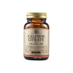 Solgar Calcium Citrate With Vitamin D3 60 Tablets