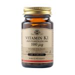 Solgar Vitamin K1 100mcg 100 Tablets