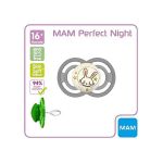 Mam Perfect Night Silicon Soother 16m+ 2 pieces
