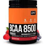 QNT BCAA 8500 Συμπλήρωμα Διατροφής Με Γεύση Φρούτα Του Δάσους Για Μυϊκή Συντήρηση & Απόδοση 350g
