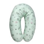 Lorelli Breast Pillow "Ranforce Star" Green Lamb 190cm