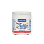 Lamberts Omega 3-6-9 1200mg Με προσθήκη 5µg Βιταμίνης D3 120 κάψουλες