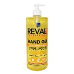Reval Plus Antiseptic Hand Gel Αλκοολούχος Αντισηπτική Γέλη με Άρωμα Λεμόνι 1000 ml