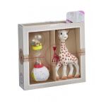 Sophie La Girafe Gift Set with Sophie & Soft Maracas Rattle