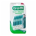 GUM 651 Soft-Picks Advanced Μεσοδόντια Λαστιχένια Βουρτσάκια L 30τμχ