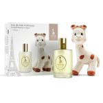 Sophie La Girafe Set with Scented Scincare Water & Sophie Chérie 0m+η Καμηλοπάρδαλη