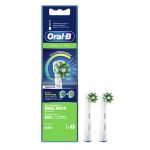 Oral-B CrossAction Replacement Brush Heads with CleanMaximiser Technology 2pcs