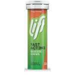 Lift Fast Acting Glucose Chews Orange 10 tabs