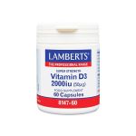 Lamberts Vitamin D3 2000iu 60 ταμπλέτες