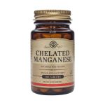 Solgar Chelated Manganese Μέταλλα-Ιχνοστοιχεία 100 Tabs