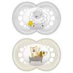 Mam Original Silicone Soother 16m+ 2pcs