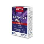 Ortis Sleep & Go Συμπλήρωμα Διατροφής για βελτίωση της Ποιότητας του Ύπνου 30 δισκία