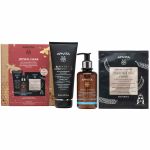 Apivita Set Crystal Clear Face Cleansing and Detox with Black Cleansing Jelly 150 ml and Tonic Lotion 200 ml and Tissue Face Mask Carob 20 ml at a Special Price