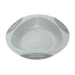 BabyΟno Suction Plate Grey 6m+ 240 ml