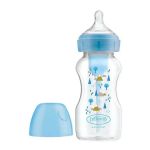 Dr. Brown's Options+ Anti-Colic Wide Neck Baby Bottle 0m+ Ciel 270ml 1pc