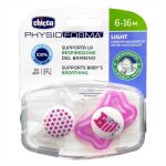 Chicco PhysioForma Light Pacifier Pink 6-16m 2pcs