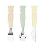 Sophie La Girafe Stainless Steel & Silicone Cutlery Set