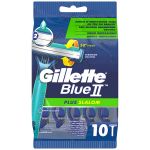 Gillette Blue II Plus Slalom Sensitive Skin Ξυραφάκια μιας Χρήσης 10 τμχ