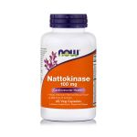 Now Nattokinase 100 mg Συμπλήρωμα Διατροφής για το Καρδιαγγειακό Σύστημα 60 veg.caps