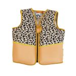 Swim Essentials Beige Leopard Γιλέκο Σωσίβιο για Παιδιά 18-30 kg