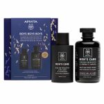 Apivita Boys Boys Boys Set με Men's Care Eau de Toilette Cedar & Cardamon 100 ml & Δώρο Σαμπουάν-Αφρόλουτρο με Κάρδαμο & Πρόπολη 250 ml