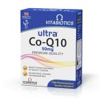 Vitabiotics Ultra Co-Q10 Συμπλήρωμα Διατροφής με Υψηλής Ποιότητας Συνενζύμου Q10 50mg 60 ταμπλέτες