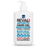 Reval Plus Antiseptic Hand Gel Natural Ήπιο Αντισηπτικό Τζελ 500 ml