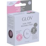 Glov 2 in 1 Dual Fiber Επαναχρησιμοποιούμενοι Δίσκοι Διπλής Όψης 5 τμχ