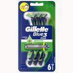Gillette Blue 3 Plus Sensitive Ξυραφάκια Μιας Χρήσης 6 τμχ