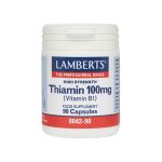 Lamberts Thiamin 100mg 90 caps
