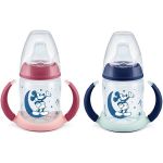 Nuk First Choice+ Mickey Night Μπιμπερό Εκπαίδευσης με Μαλακό Ρύγχος & Δείκτη Ελέγχου Θερμοκρασίας 6m+ 150 ml