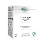 Power Health Platinum Range Vitamin D3 Direct 20 φακελάκια