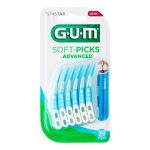 GUM 651 Soft-Picks Advanced Μεσοδόντια Λαστιχένια Βουρτσάκια S 30 τμχ