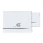 Naf Naf Βαμβακερό Set Σεντονιών Rabbit & Moon 120*180 3 τμχ